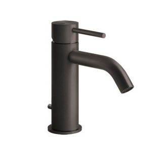 Смеситель для раковины Gessi Flessa 54001.707 чёрный брашированный